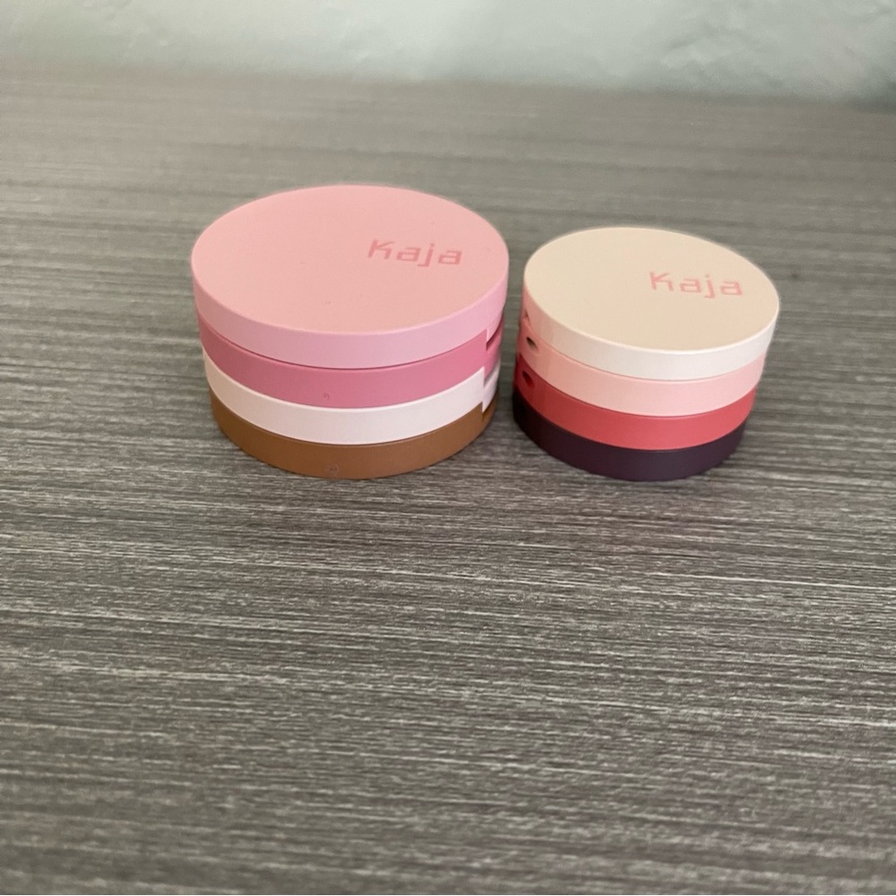 Kaja Play Bento Buttercup & Kaja Beauty Bento Bouncy Eyeshadow Trio